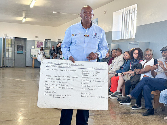Robben Island Museum former inmate and tour guide