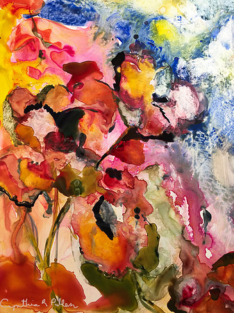 Water color on Yupo Paper 11X14