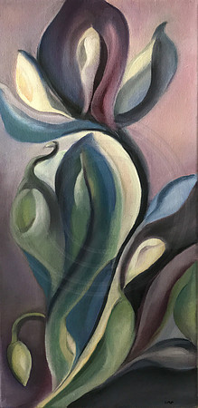 Title: Creation Oil on Canvas "10 X20"