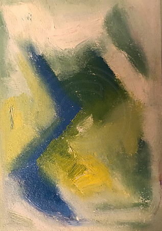 Cold Wax on Oil Paper