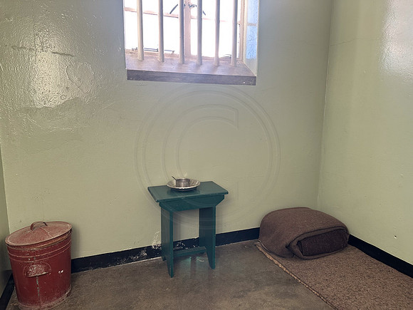 Nelson Mandela's jail cell
